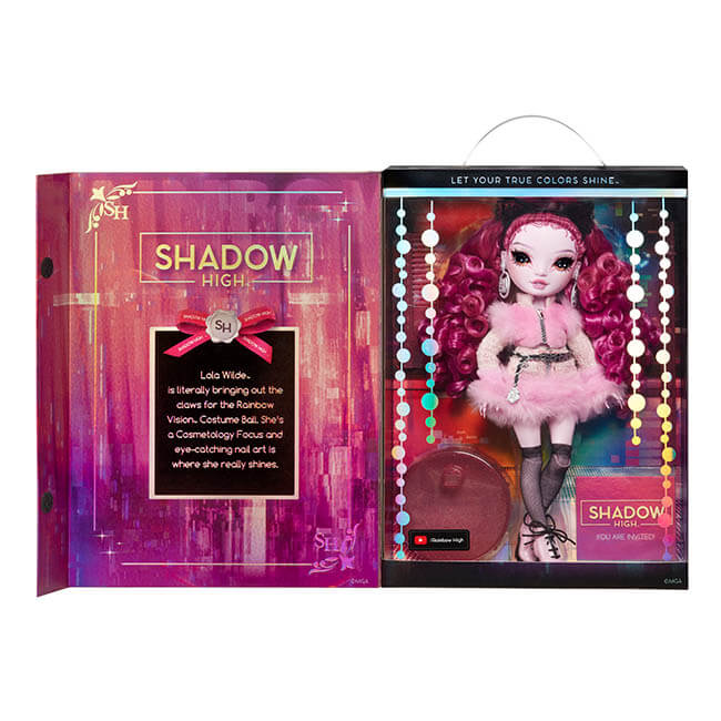 Rainbow High Shadow High Scarlett Red Fashion Doll, Fashionable